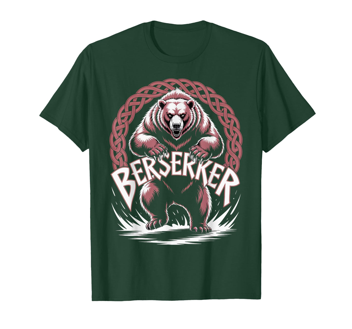 Viking Berserker Bear Norse Warrior T-Shirt