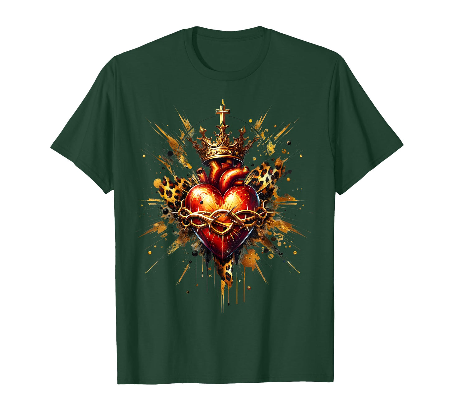 Sacred Heart of Jesus Catholic Devotion Faith T-Shirt