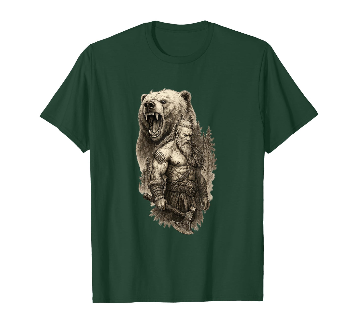 Viking Vegvisir Viking Celtic Germanic Valhalla Compass T-Shirt