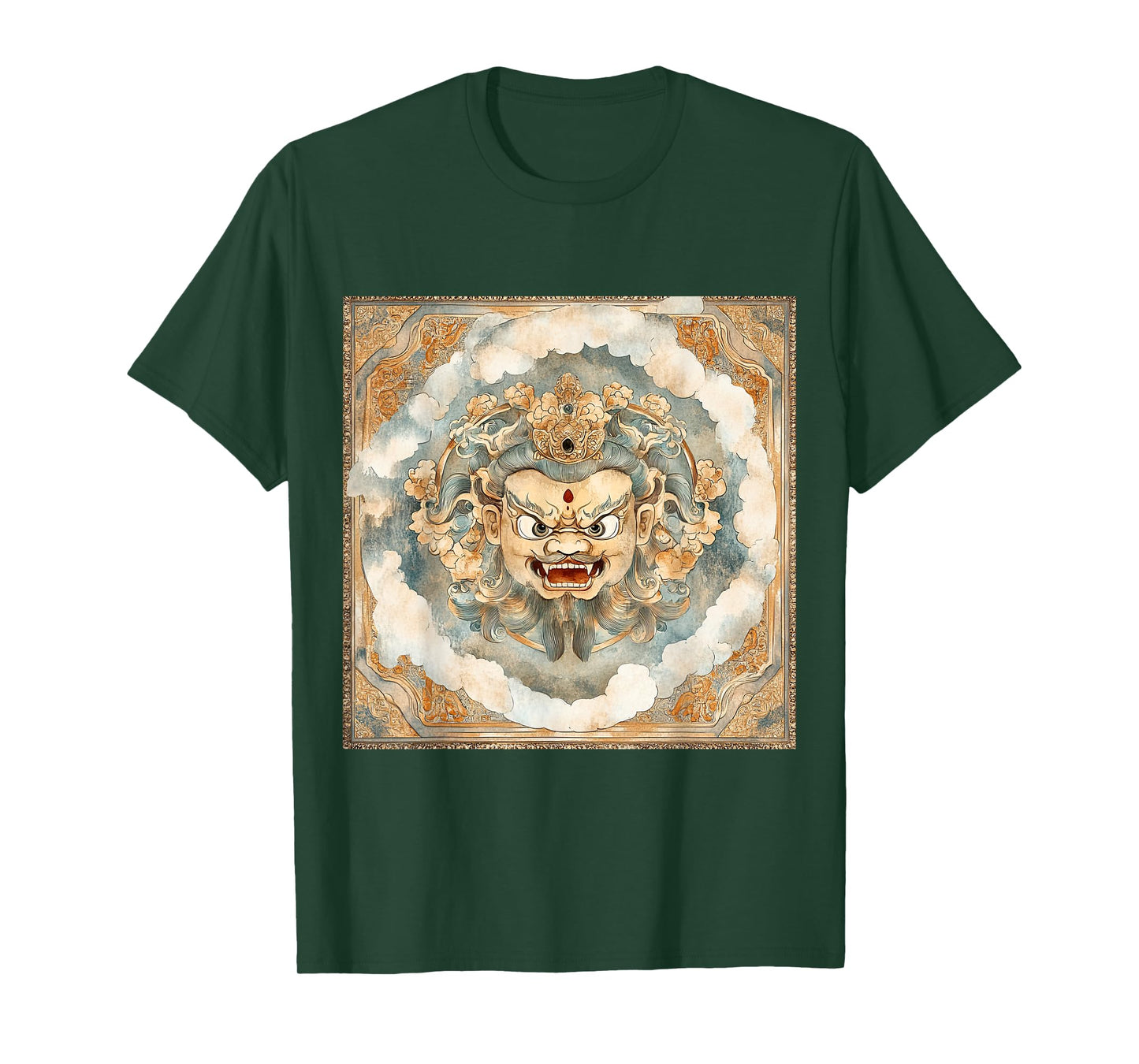 Mahakala Protector Tibetan Buddhism Ancient Deity T-Shirt