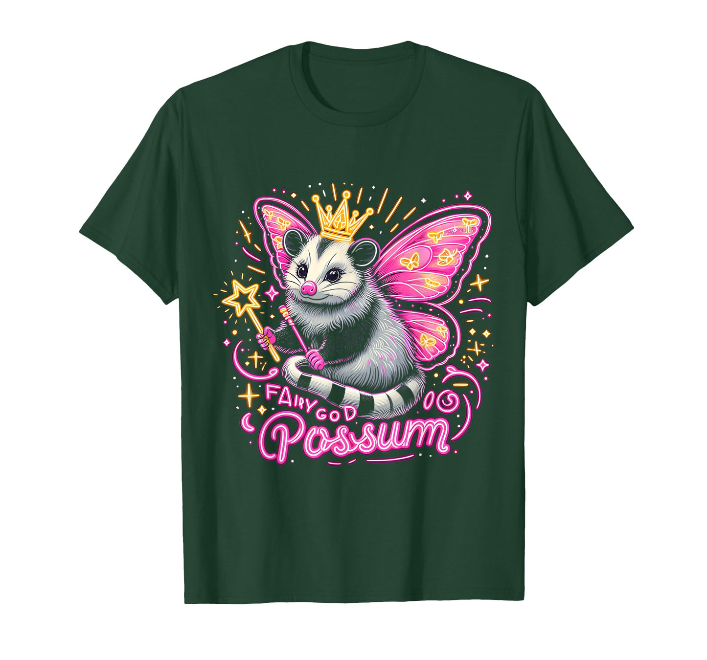 It Is I Your Fairy God Possum Funny Opossum T-Shirt