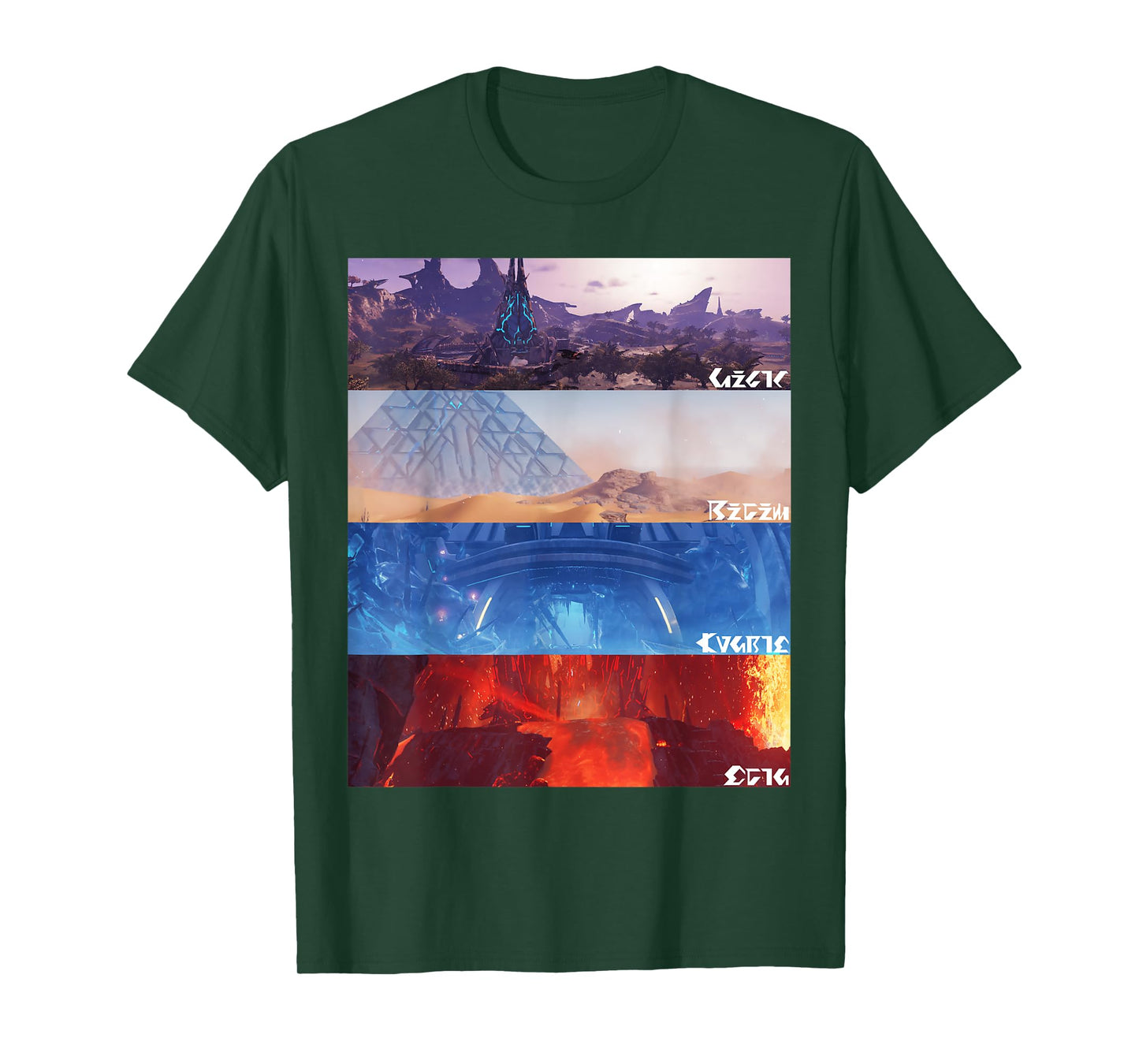 "PSO2 New Genesis" Halfa T-Shirt T-Shirt