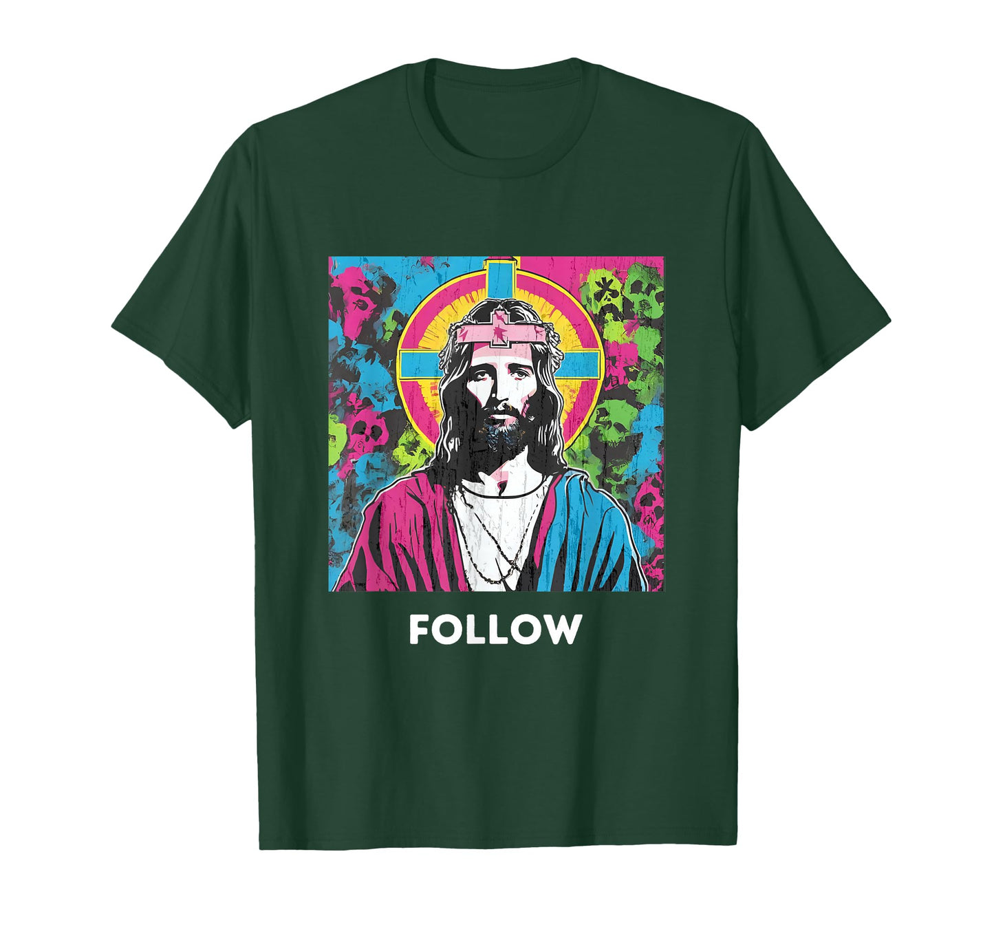 Pop Art Jesus – Faith in Color T-Shirt