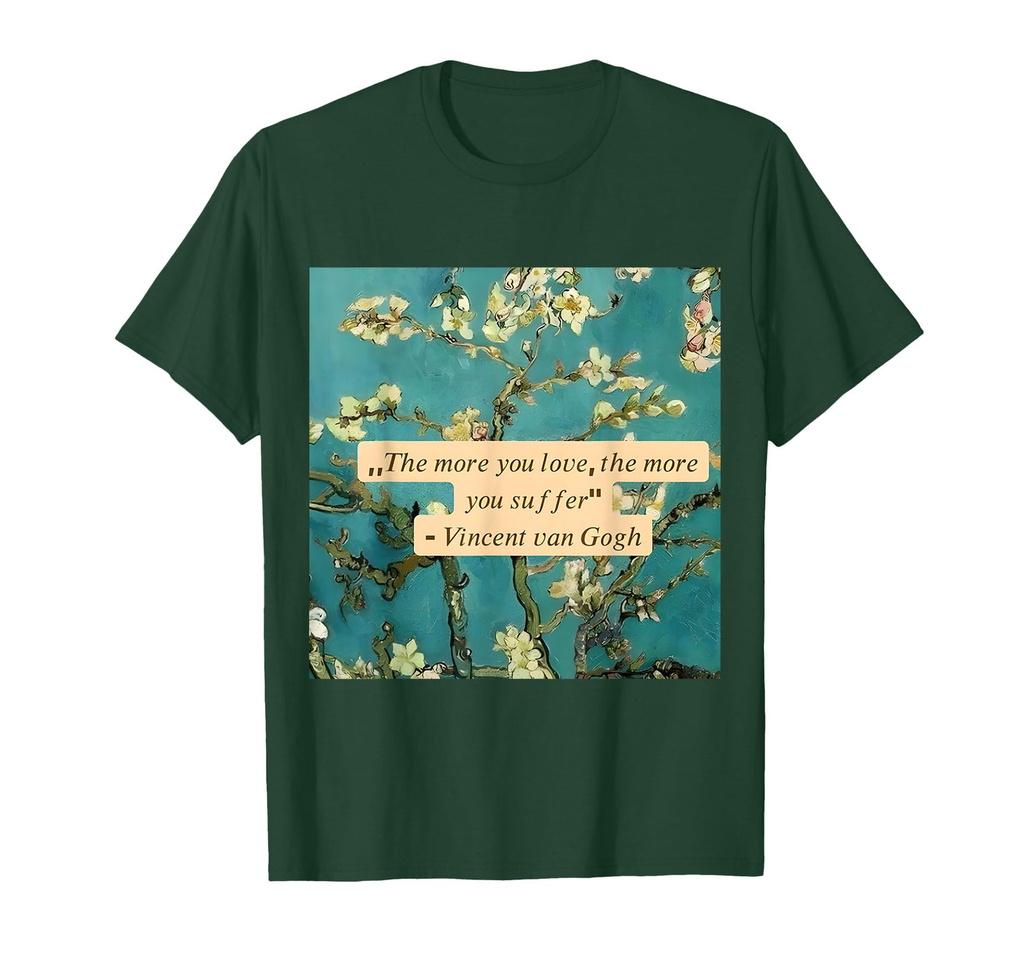 Almond Blossom Vincent Van Gogh Fans Famous Artist Tribute T-Shirt