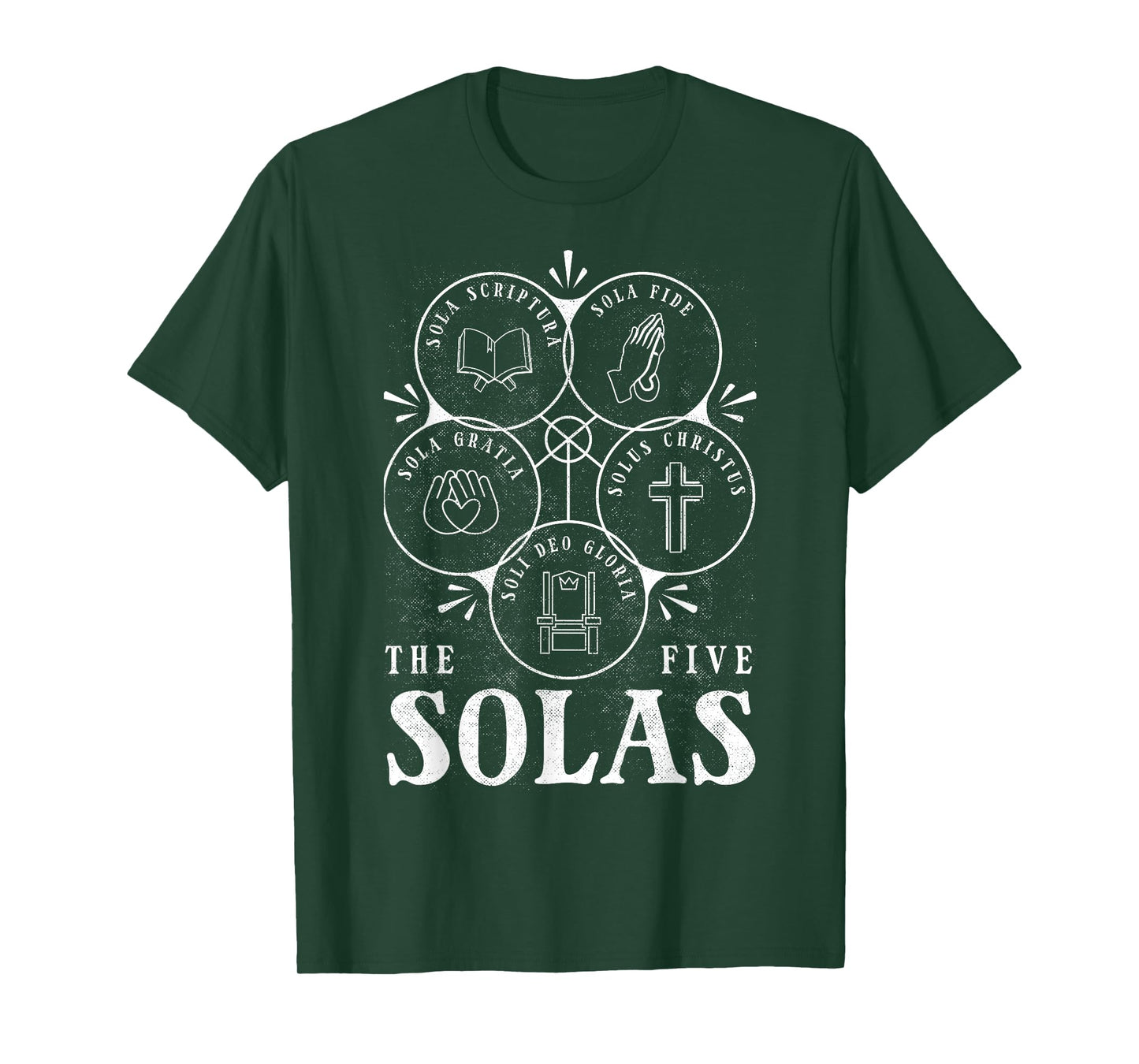 Sola Scriptura - Protestant, Christian Reformation, 5 Solas T-Shirt