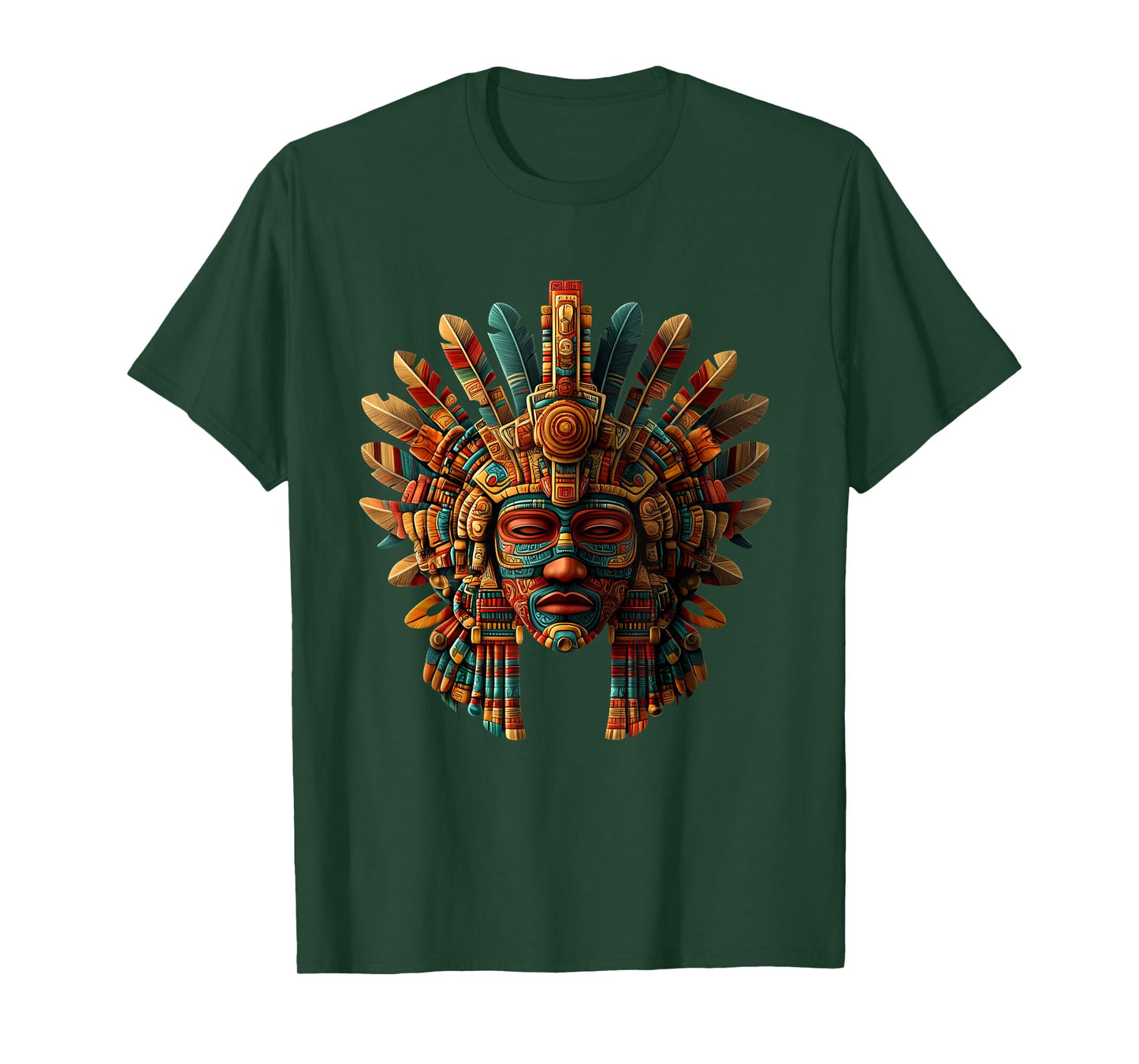 Aztec God Toltec Inca Mayan Mexican Mythology Quetzalcoatl T-Shirt