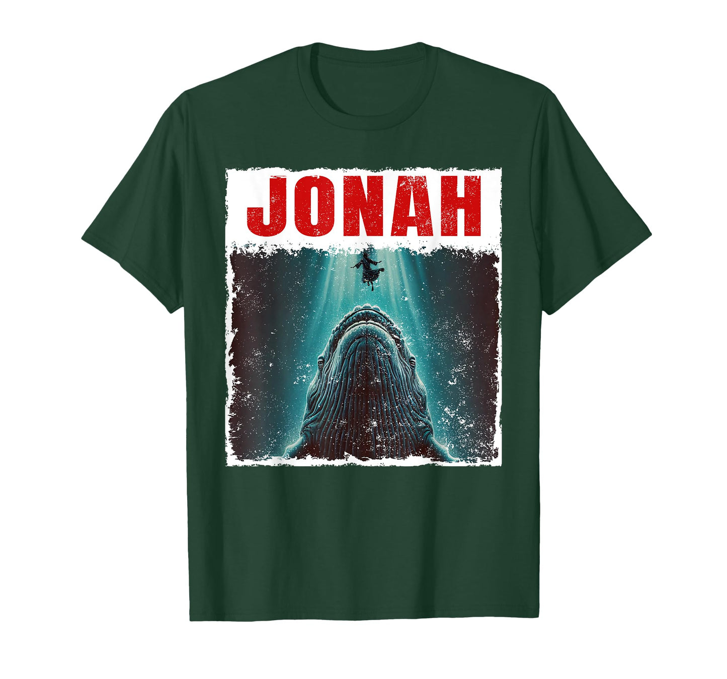 Jonah And The Whale Story Film Poster Men Women T-Shirt