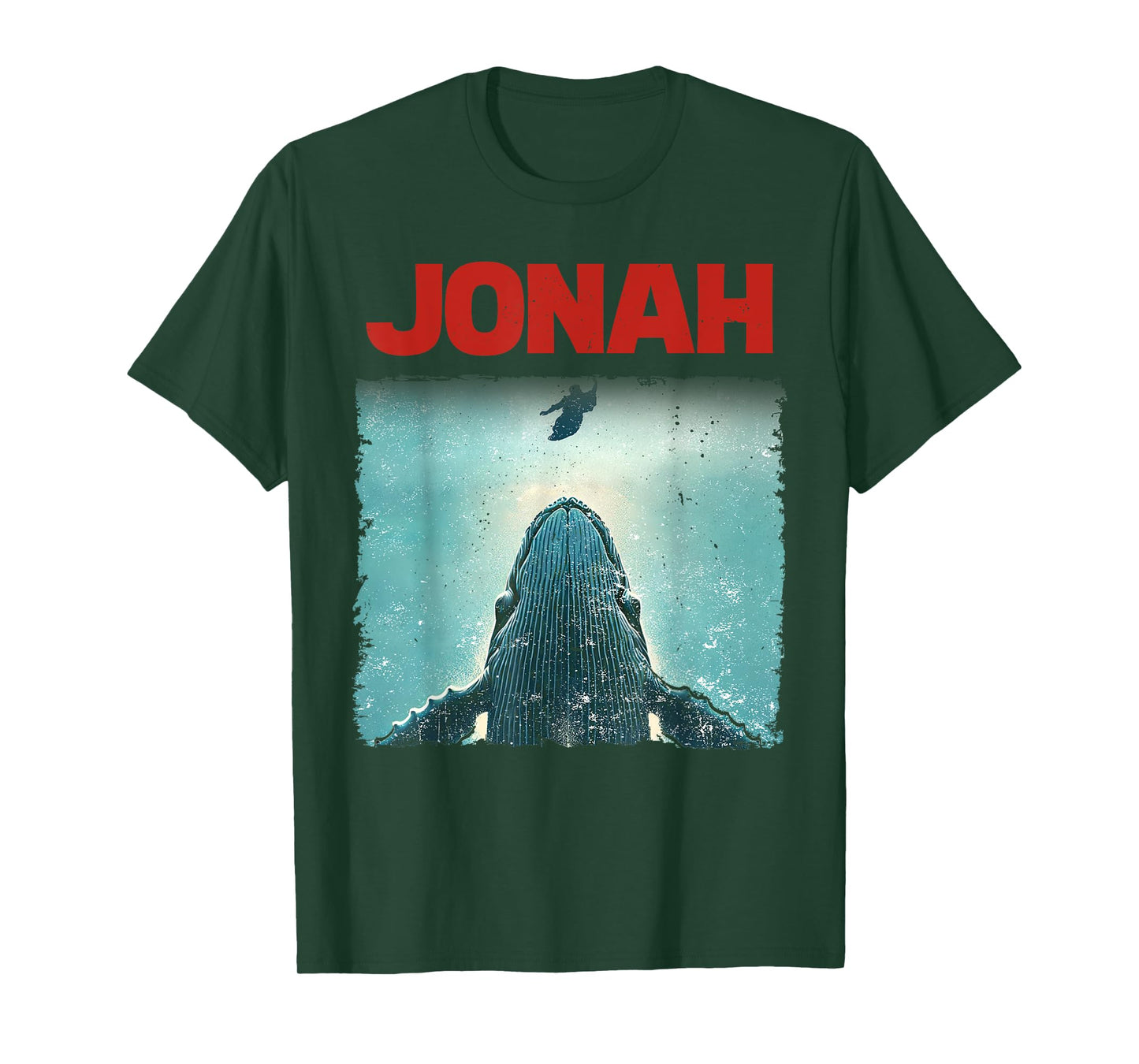 Jonah And The Whale Film Poster Men Women Faith Jesus T-Shirt