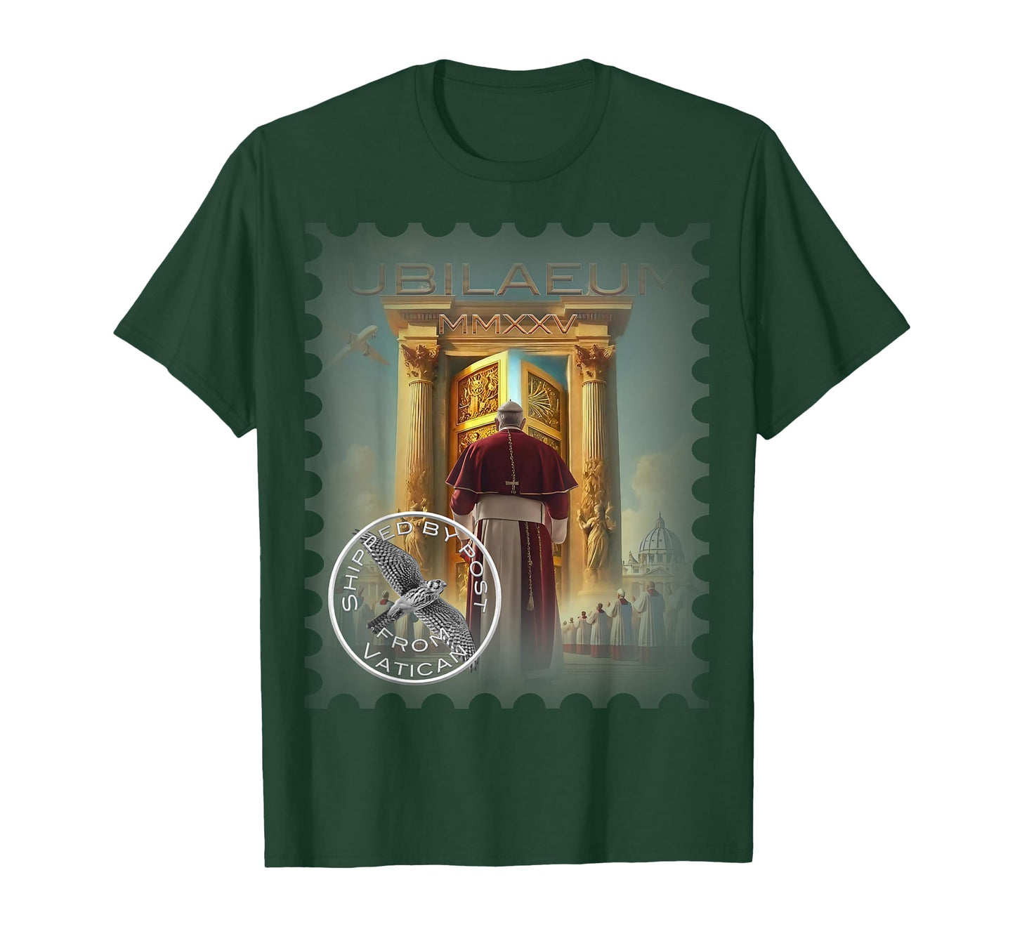 Jubilee 2025, Vatican, a travel souvenir, a gift idea. T-Shirt