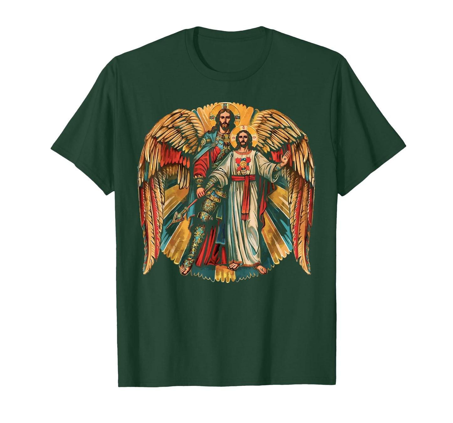 Archangel Gabriel Catholic Christianity Guardian Angel T-Shirt