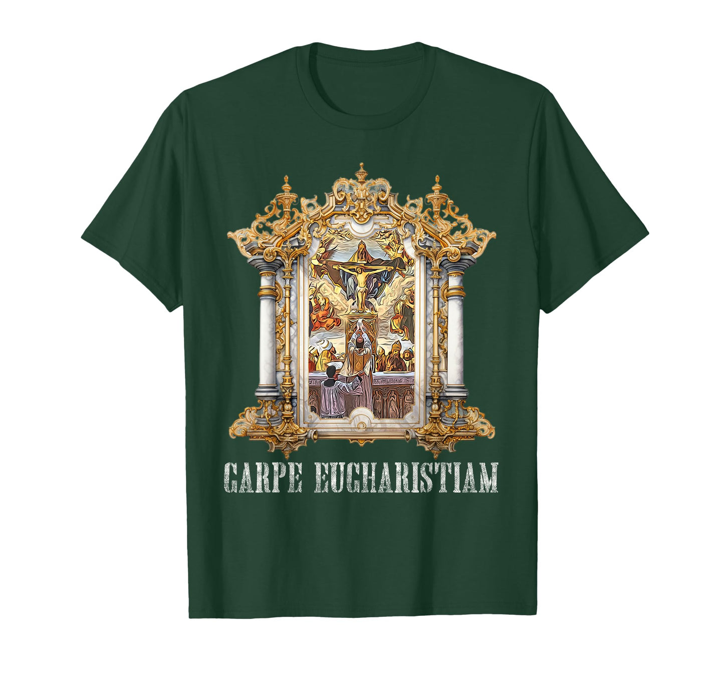 Eucharistic Consecration Traditional Latin Mass Catholic T-Shirt