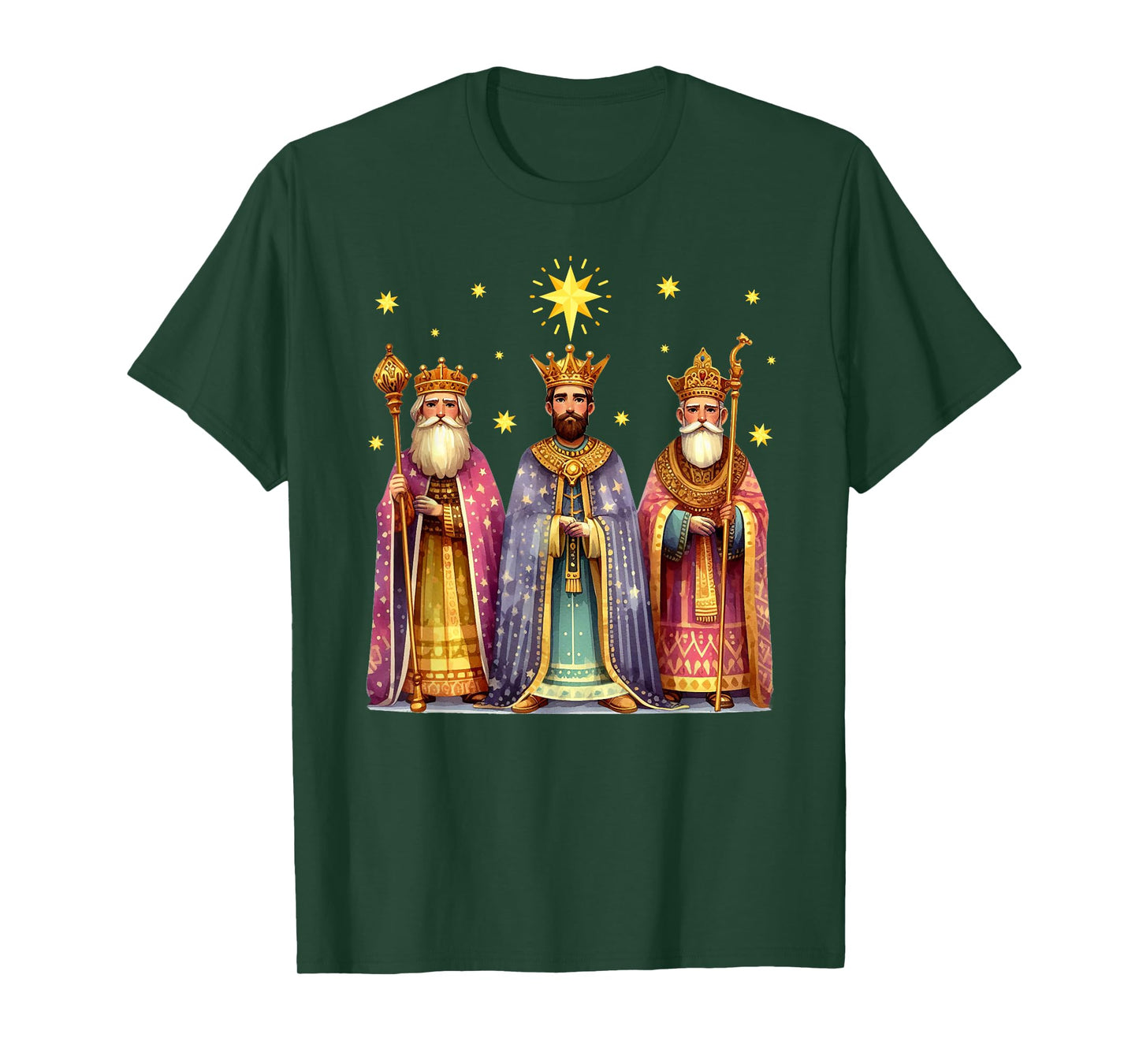Feliz Dia De Reyes Epiphany Three Kings Day Los Reyes Magos T-Shirt