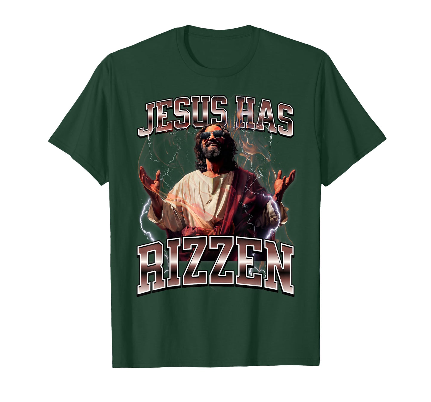 Jesus Has Rizzen T-Shirt