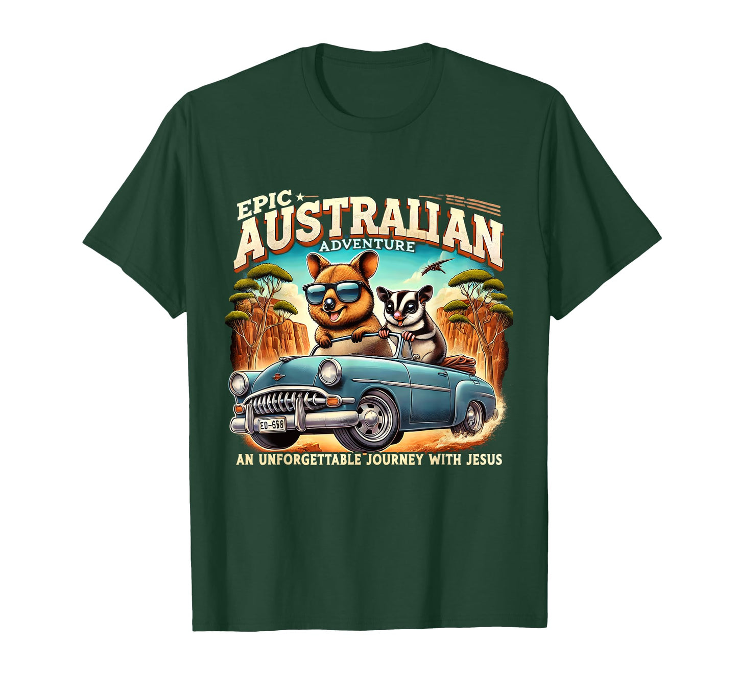 Epic Australian Adventure Journey with Jesus VBS 2025 T-Shirt