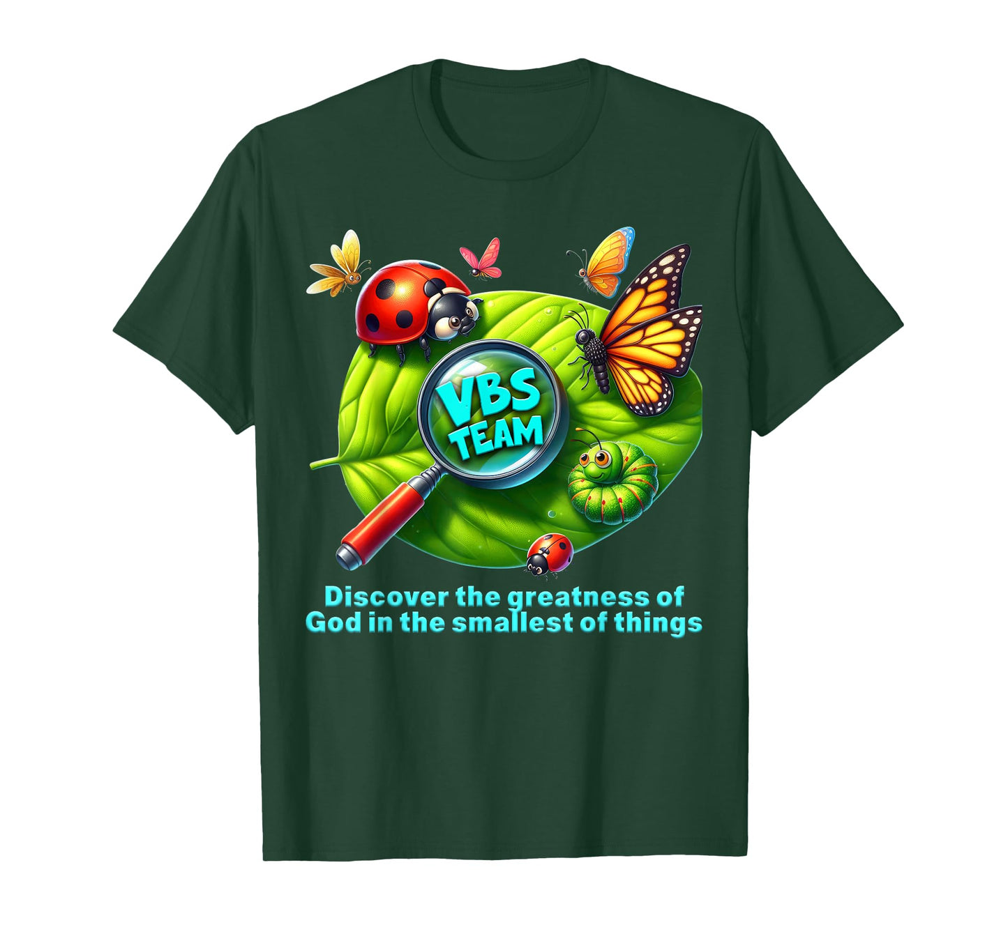 VBS Team 2025 Magnified Smallest Insects Adventure VBS T-Shirt