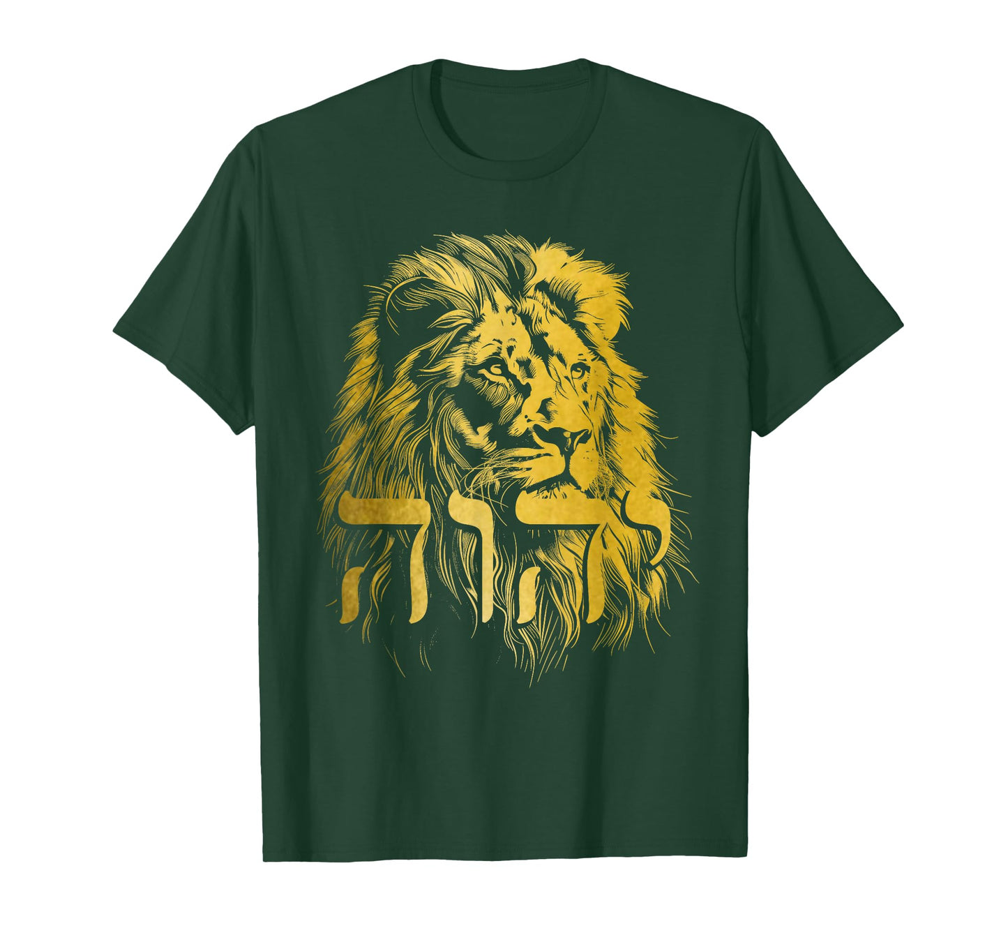 YHWH Hebrew Israelite Lion Of Judah Tribe Jew Jewish Yahweh T-Shirt