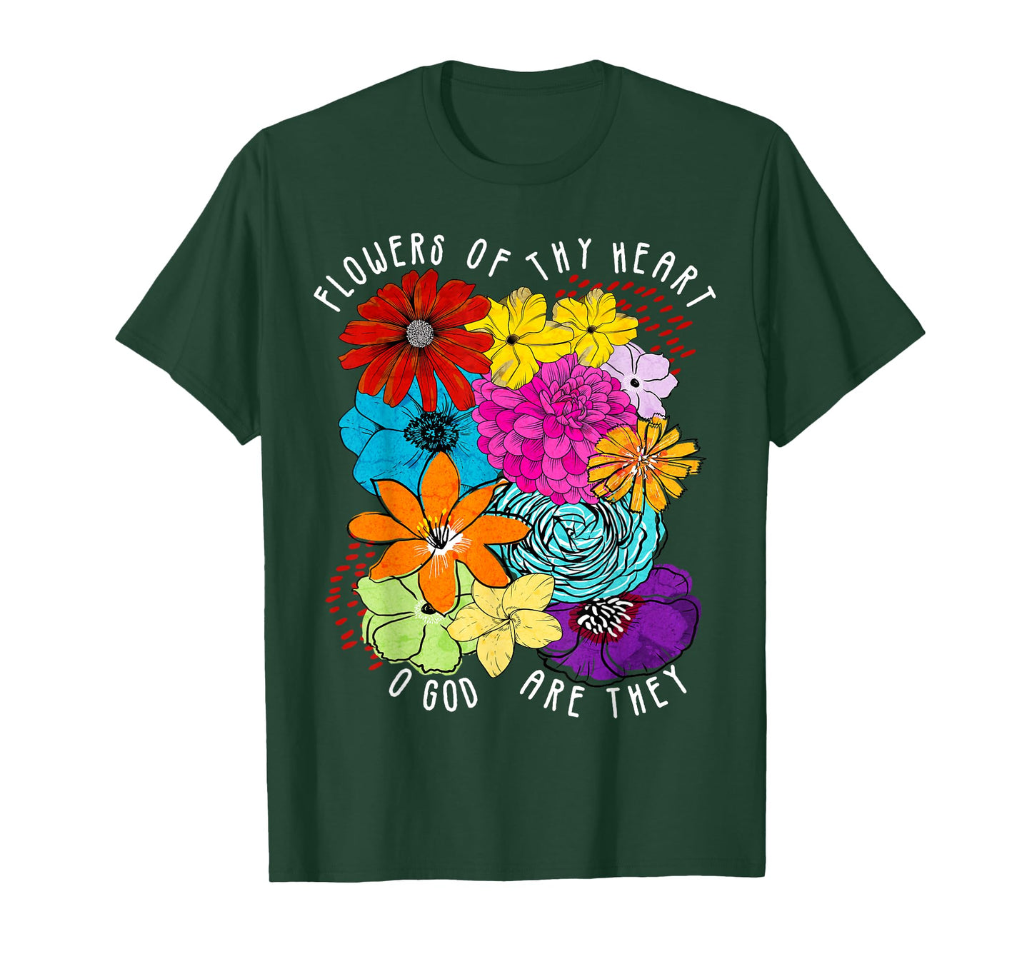 Flowers of Thy Heart Godspell Musical Theatre T-Shirt