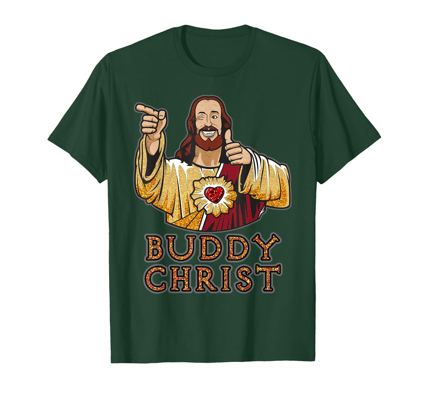 Kevin Smith View Askewniverse Buddy Christ Got Golden Wow T-Shirt