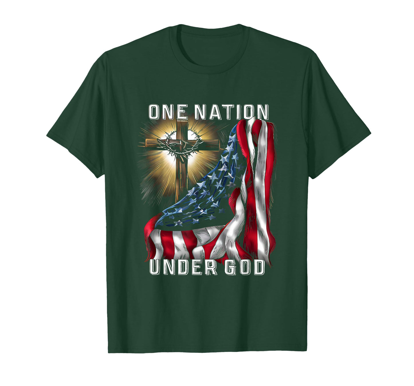 America One Nation Under God T-Shirt
