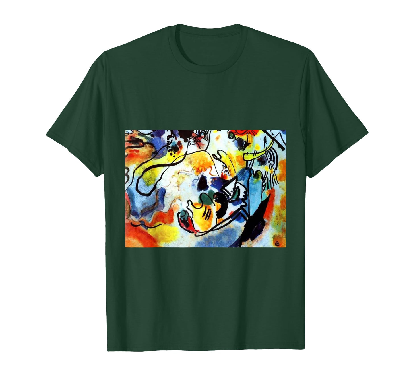 Wassily Kandinsky art -- The Last Judgement T-Shirt