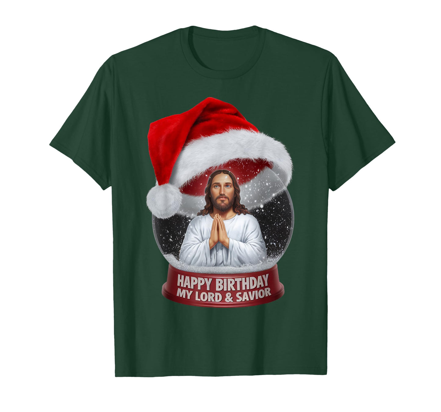 Praying Jesus Christ Christmas T-Shirt