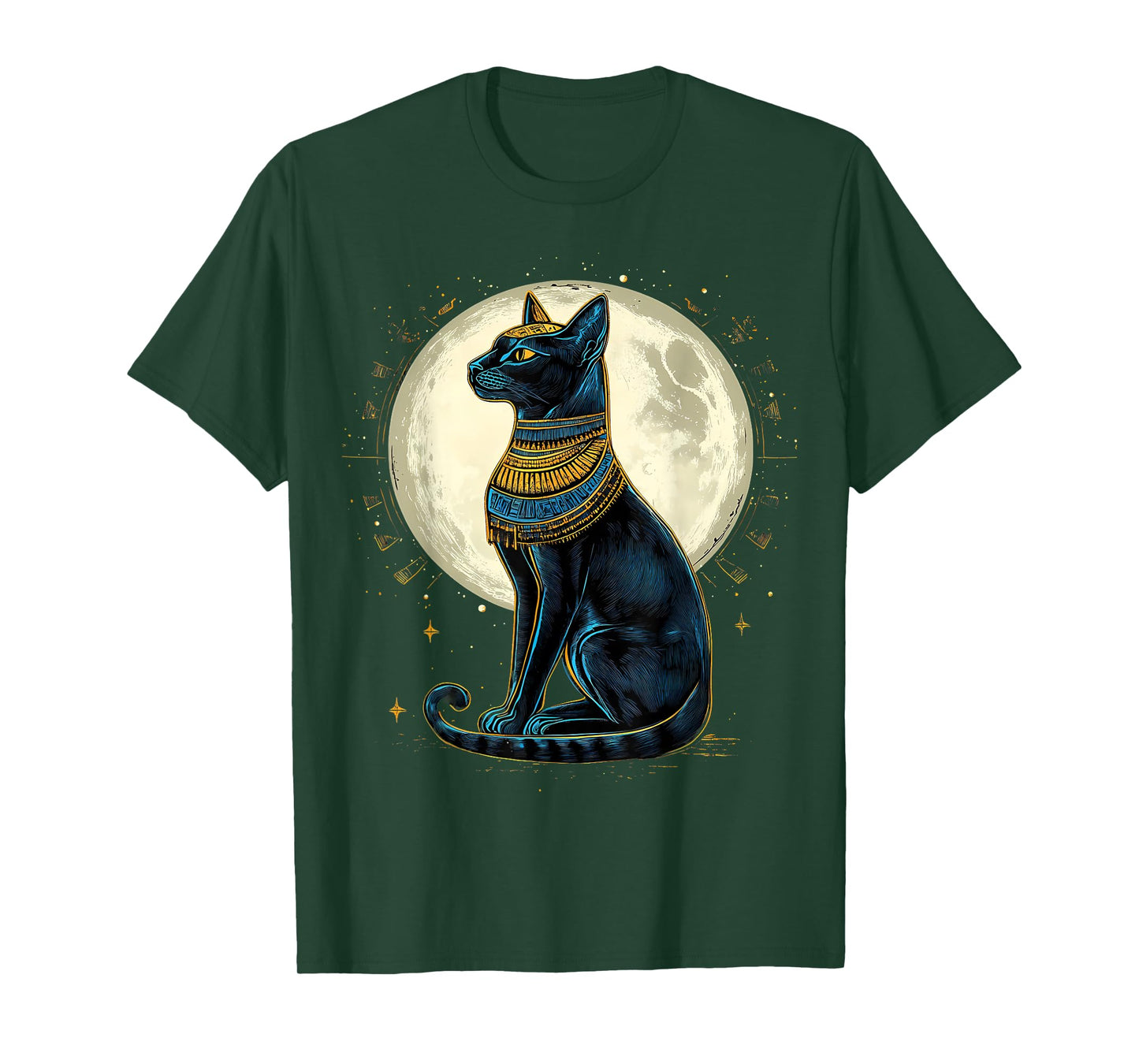 Egyptology Bastet Cat Ancient Egypt Egyptian God Tutankhamun T-Shirt for Men Women Kids