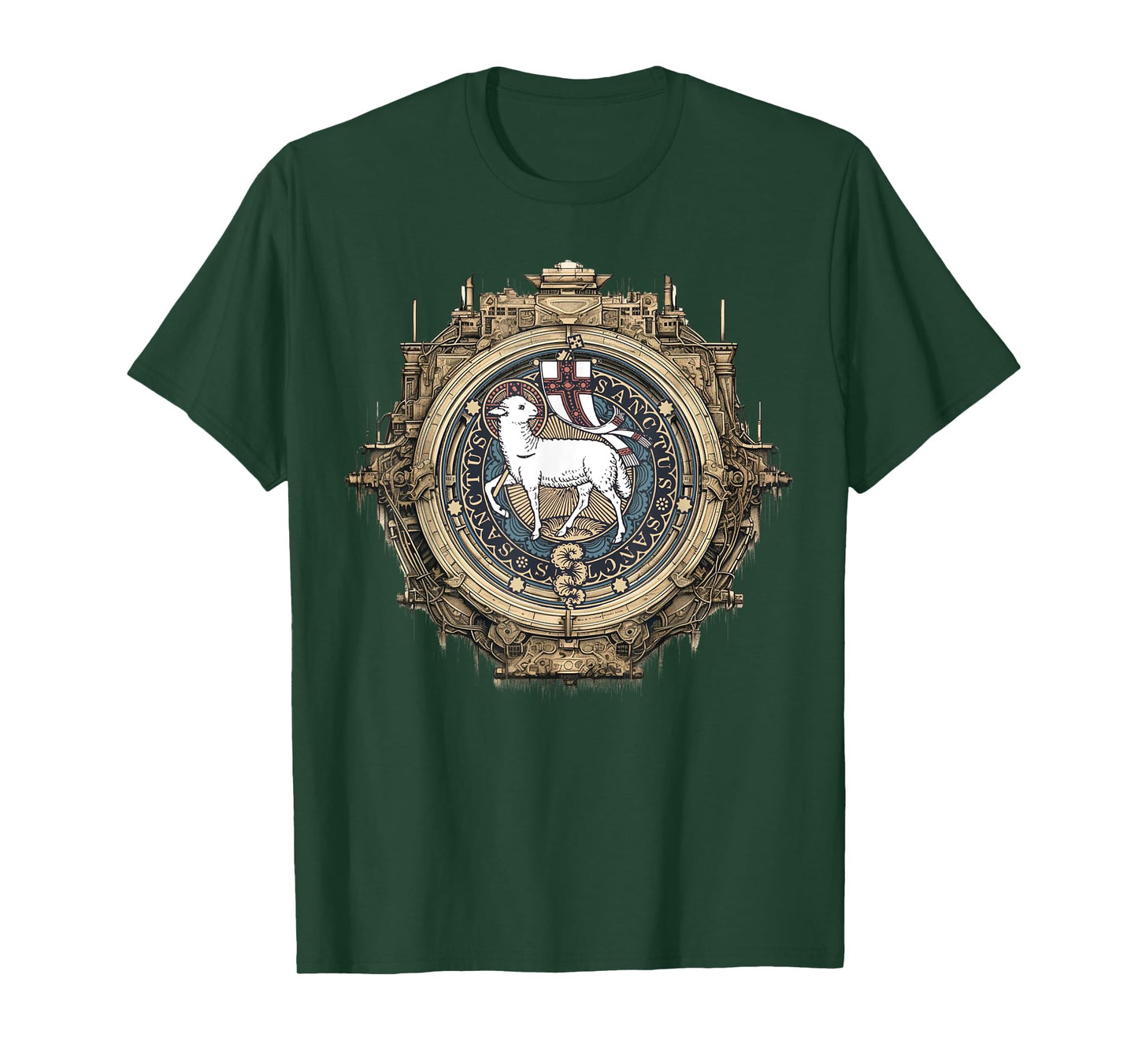 Agnus Dei Sanctus Traditional Latin Mass Catholic T-Shirt