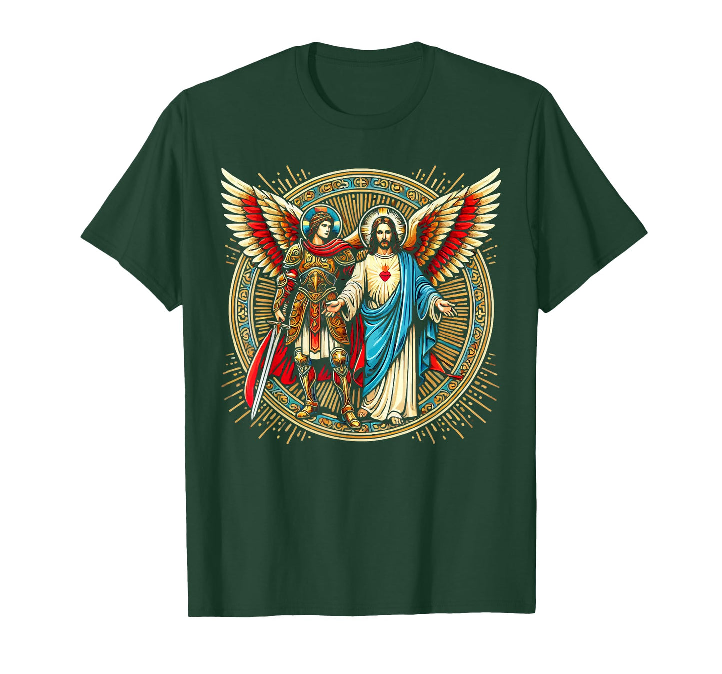 Archangel Gabriel Catholic Christianity Guardian Angel T-Shirt