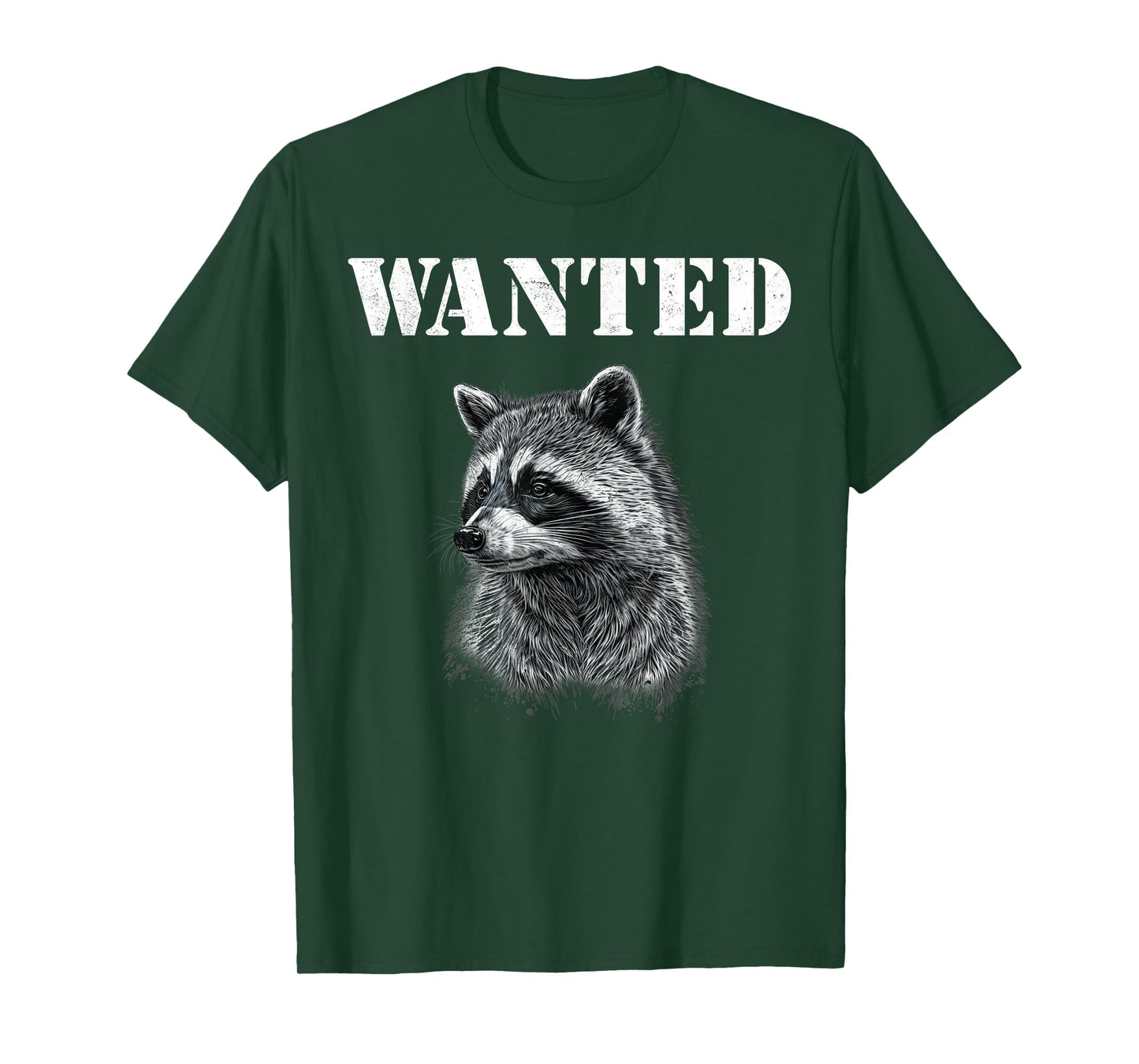 Coon Hunting Hunter Funny Quote T-Shirt, Small, Green