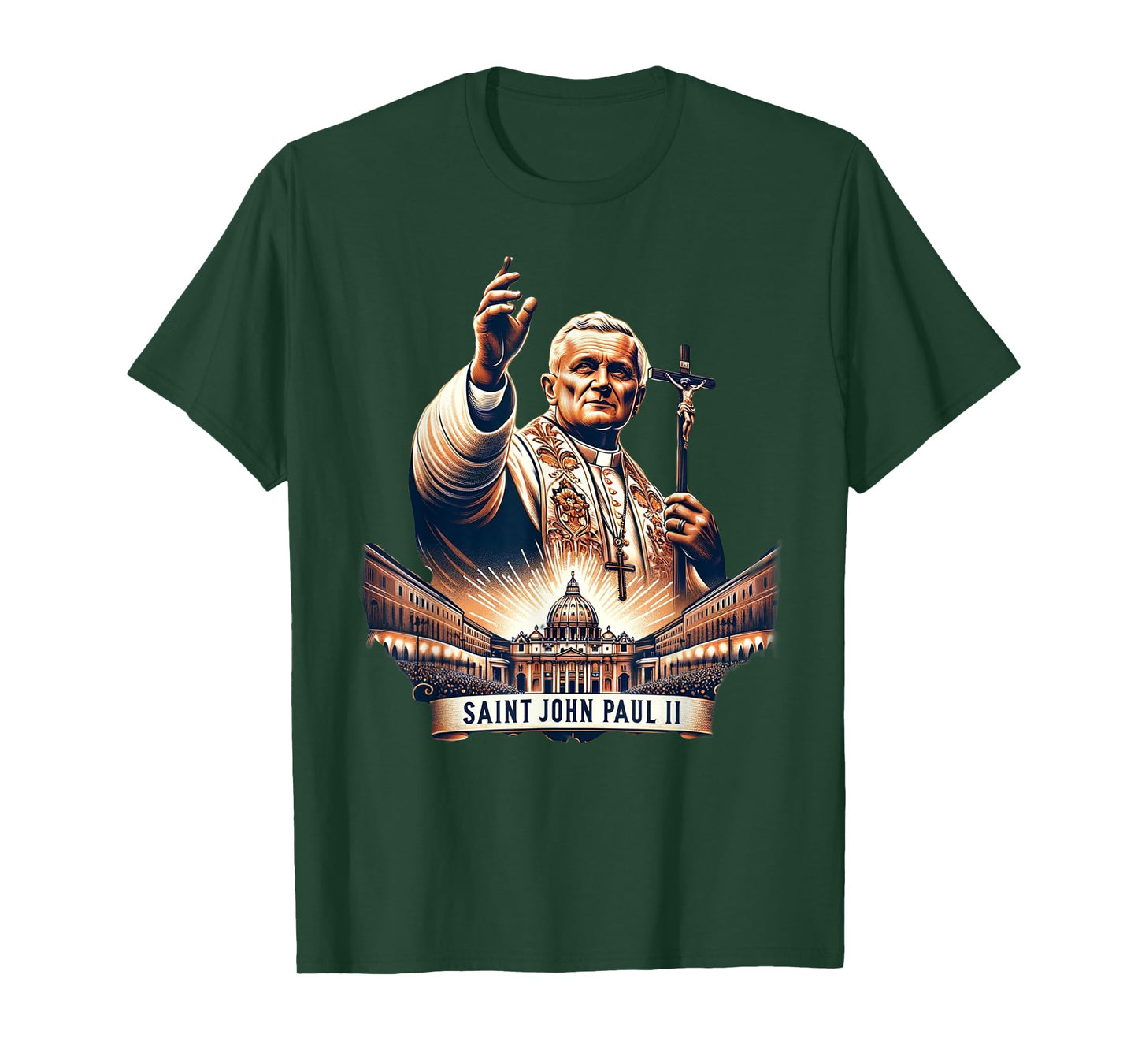 Saint John Paul II Catholic T-Shirt