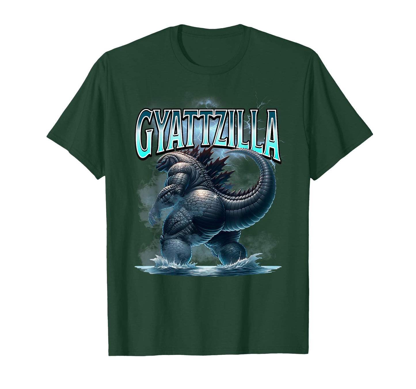 Gyattzilla Meme Zilla Kaiju Rizz Brainrot Skibidi Gyatt Teen T-Shirt