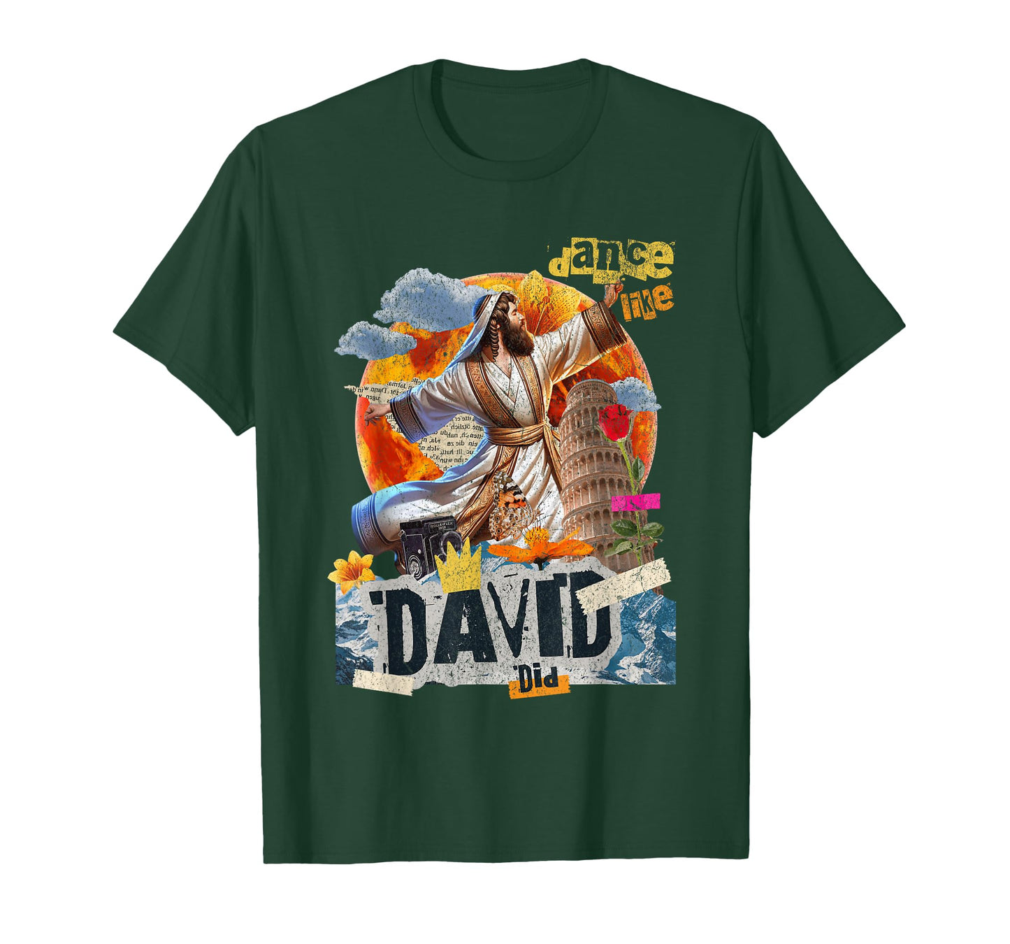 I Will Dance Like David Danced A Joyful Praise in Every Step T-Shirt