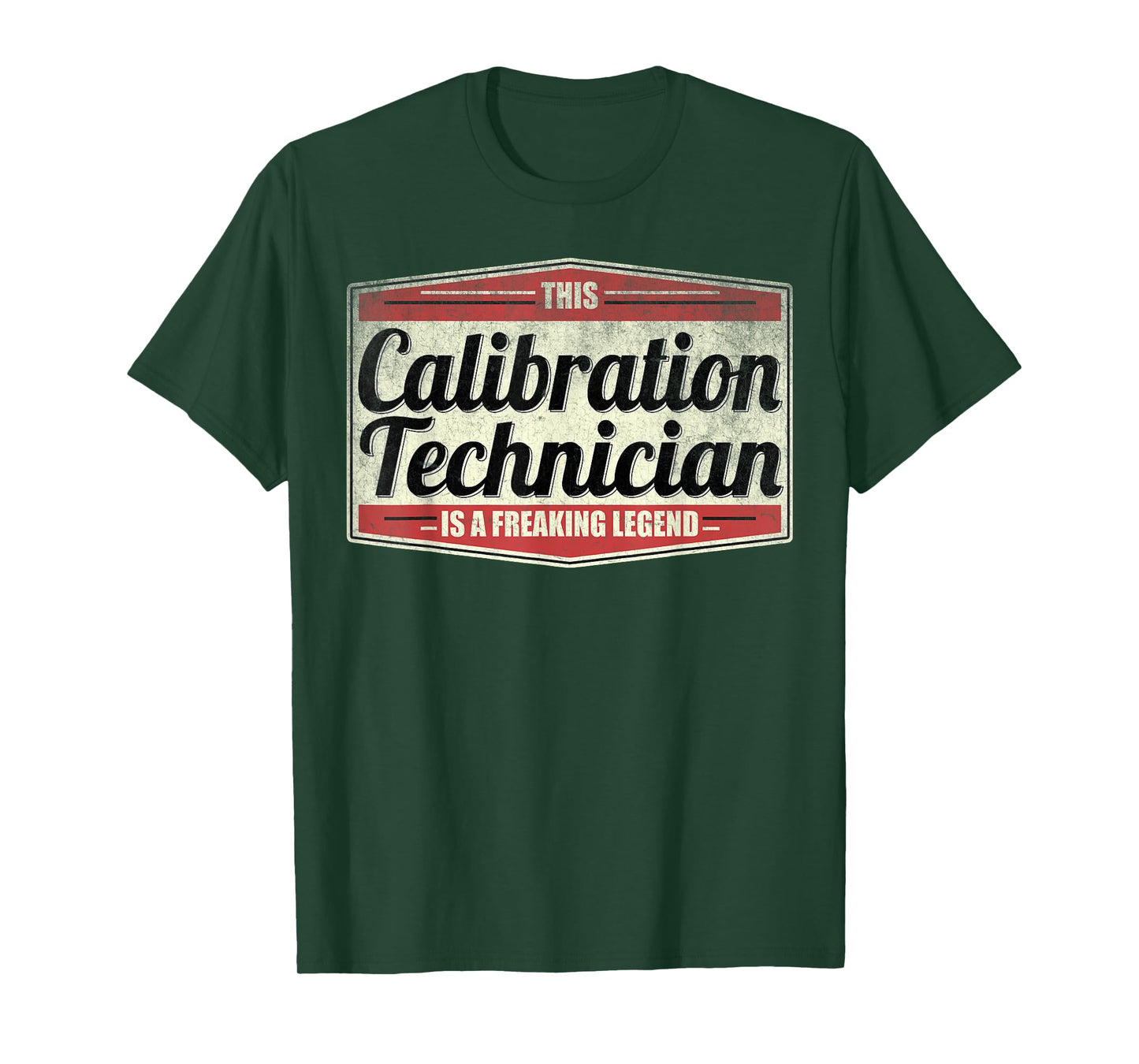 Funny Profession Quote Vintage Calibration Technician T-Shirt