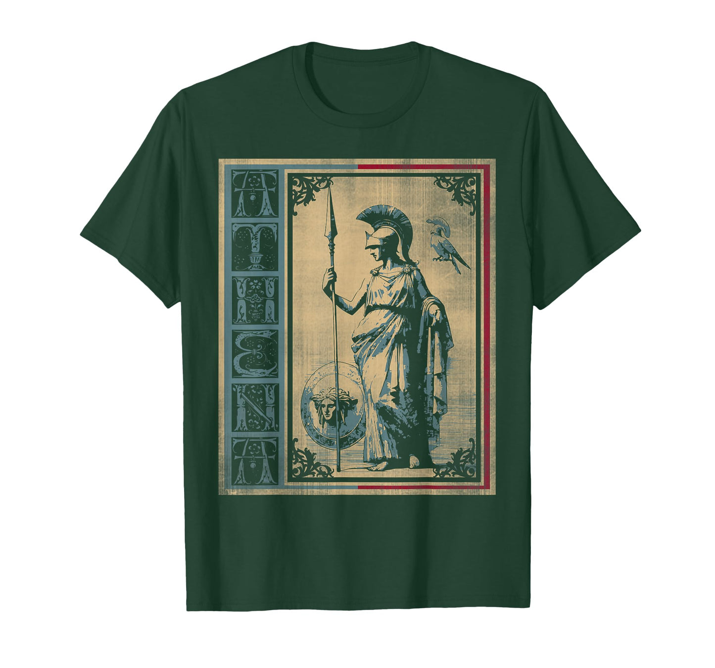 Goddess of wisdom Athena in greek mythology tee T-Shirt