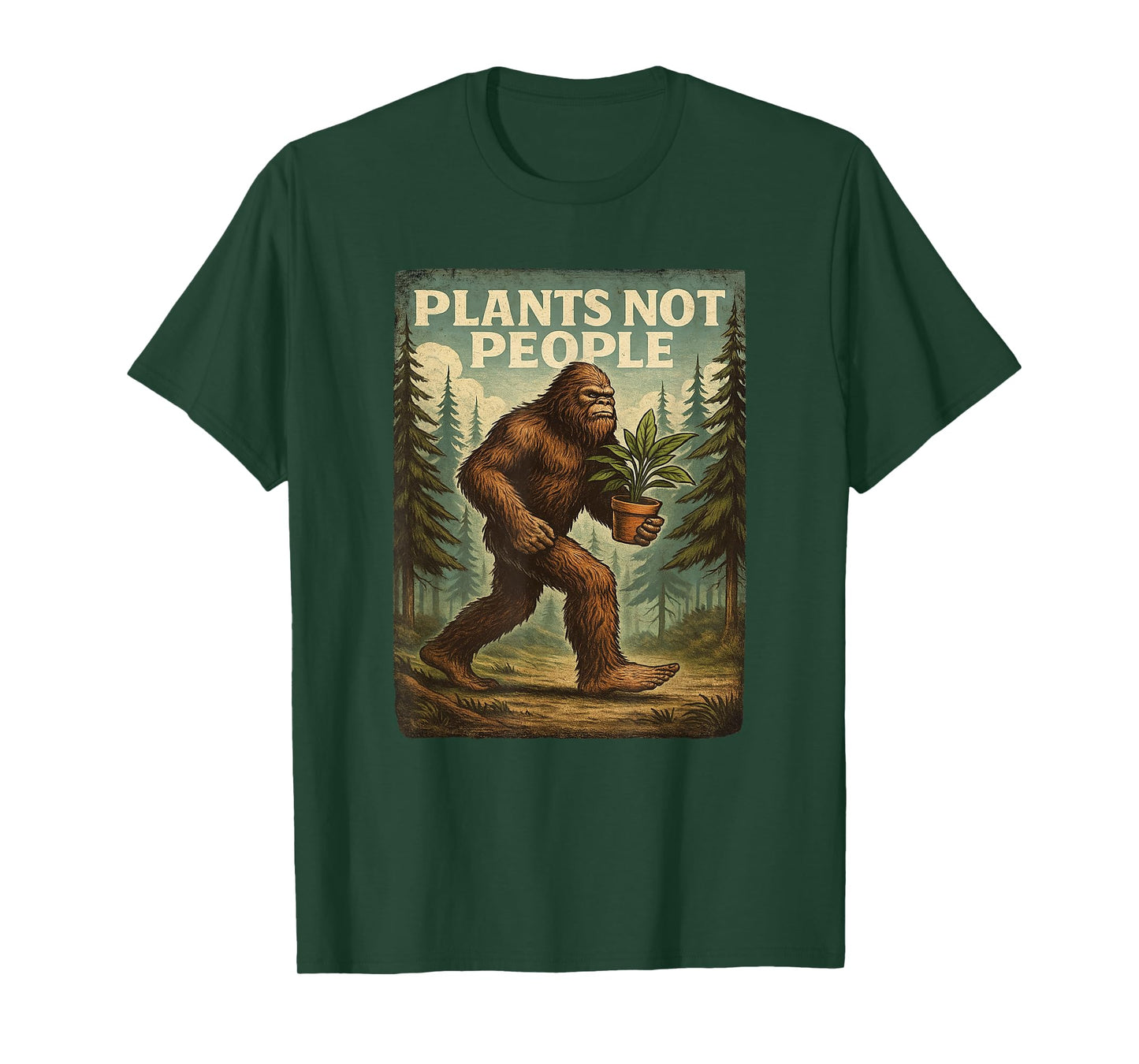 Plant Lover Shirt for Men Women Plants Not People T-Shirt
