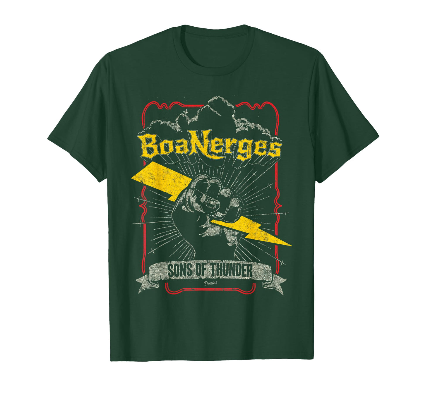 Boanerges Sons of thunder Bible verse Graphic T-Shirt