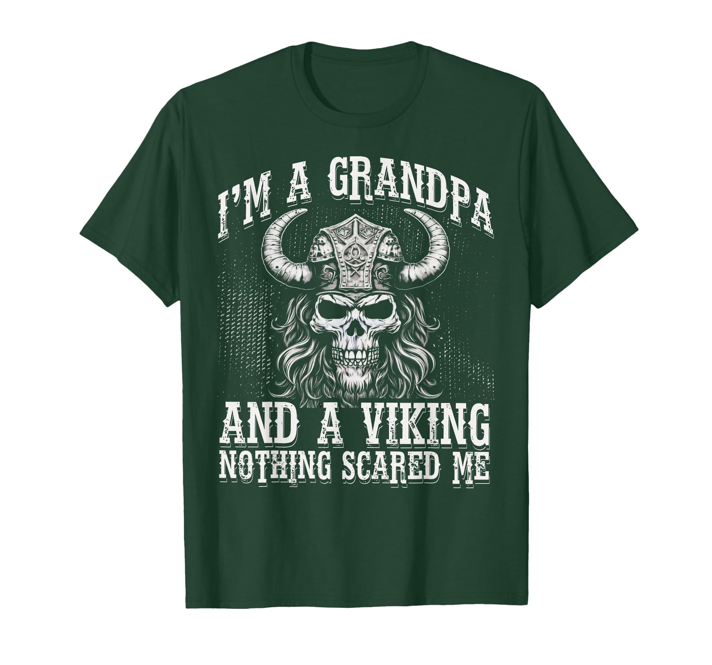 I'm a Grandpa and a Viking nothing scared me Men T-Shirt