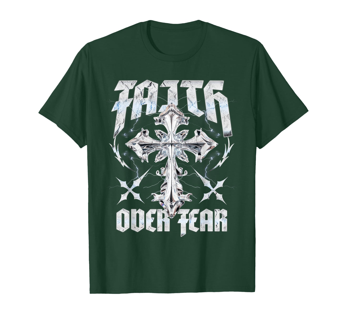 Faith Over Fear - Christian Streetwear T-Shirt