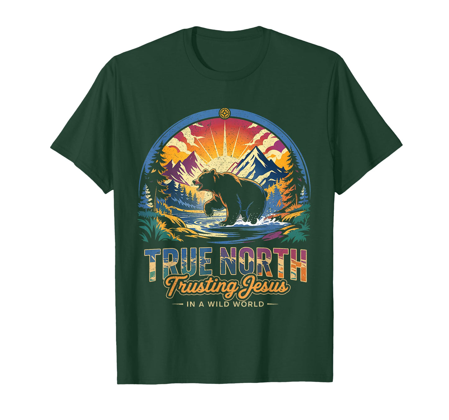 True North VBS Trusting Jesus In A Wild World Summer Camp T-Shirt