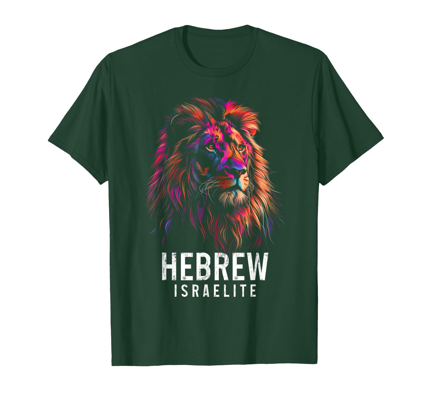 Hebrew Israelite Lion Of Judah Tribe YHWH Jew Jewish Yah T-Shirt
