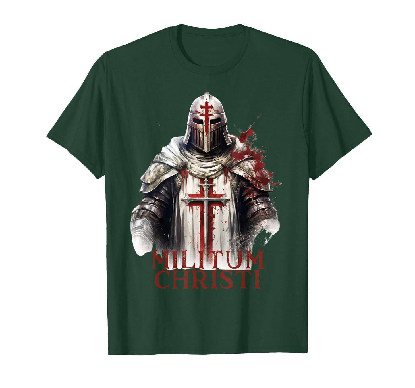 Catholic Knight Templar Crusader Cross T-Shirt