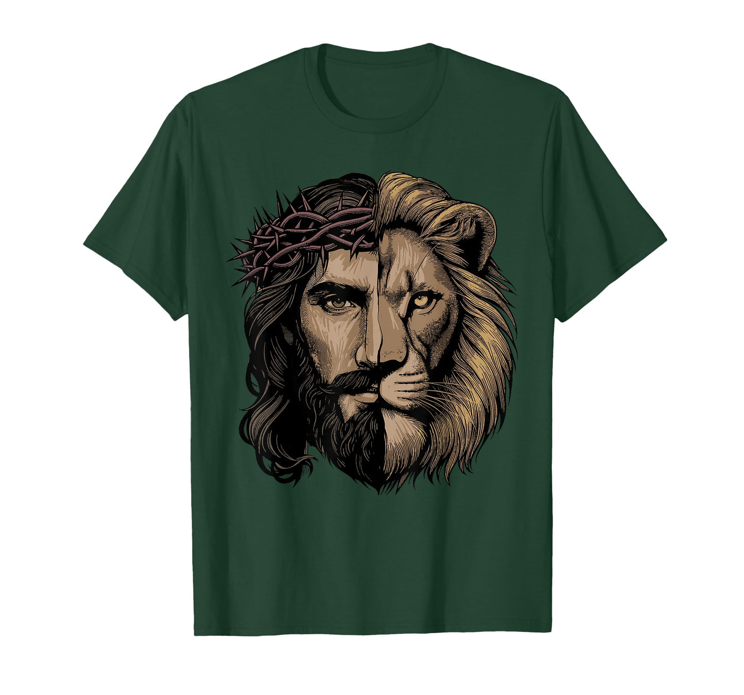 Jesus Shirt Christian Inspiration Jesus Lion Of Judah T-Shirt