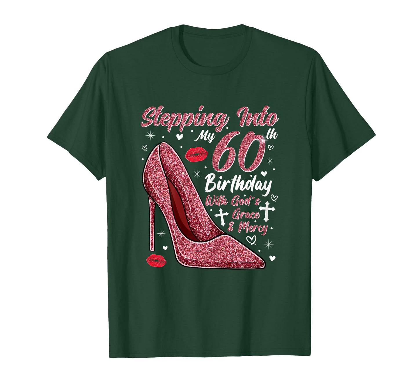 Stepping Into My 60th Birthday Ladies 60 Year Old T-Shirt