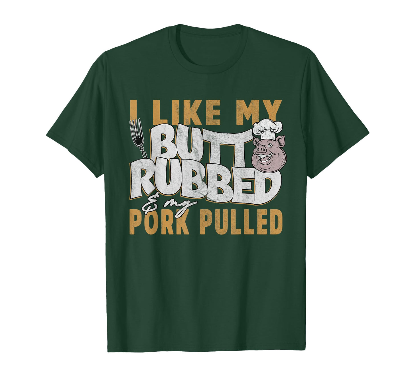 Funny BBQ Grilling Quote Pig Pulled Pork Men Women T-Shirt