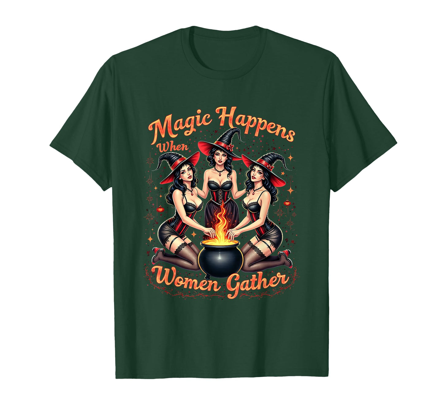God Forbid Women Have Hobbies Halloween Spooky Season Witch T-Shirt