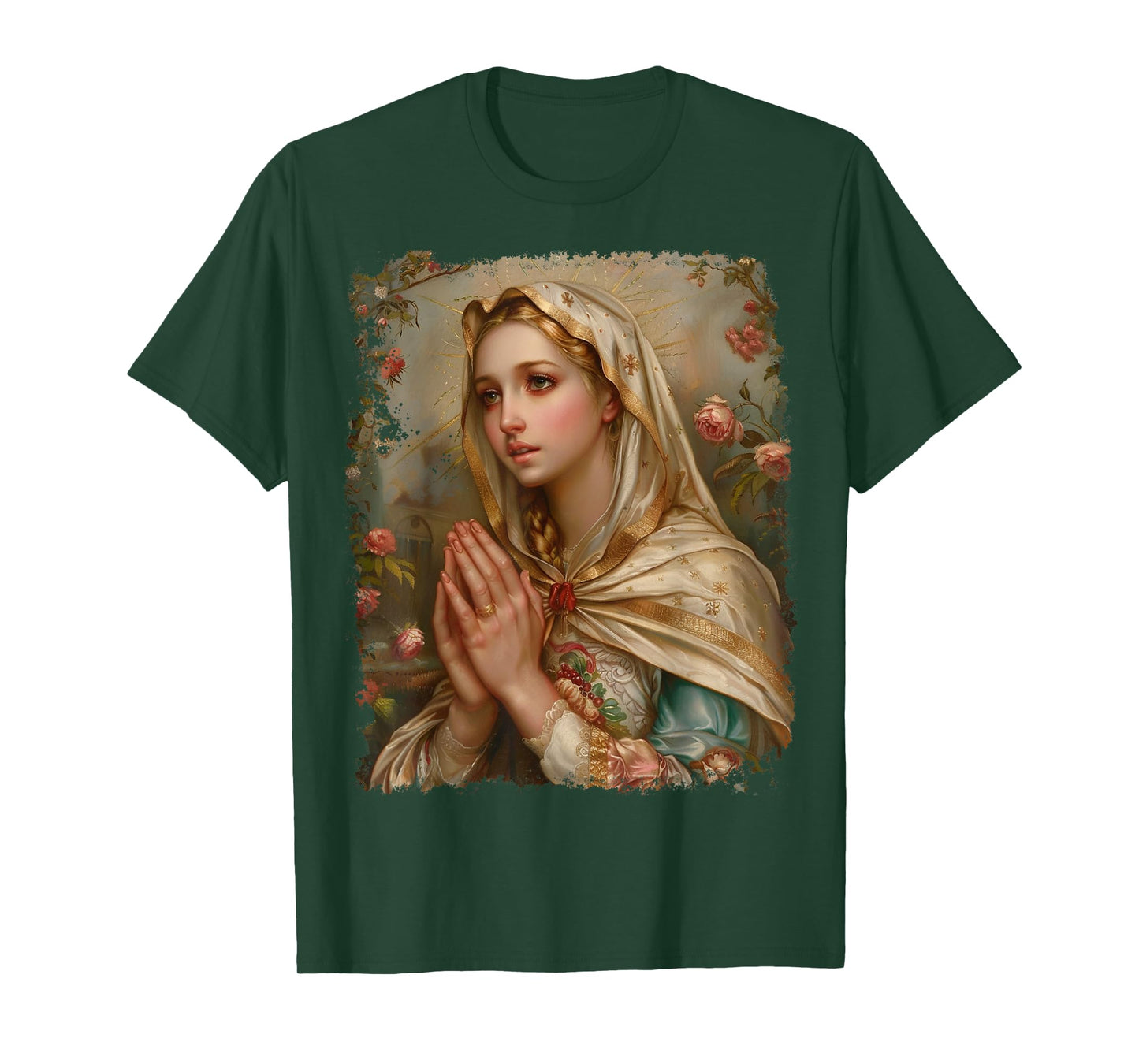 Mother of Jesus Christ Saint Mary Christian T-Shirt
