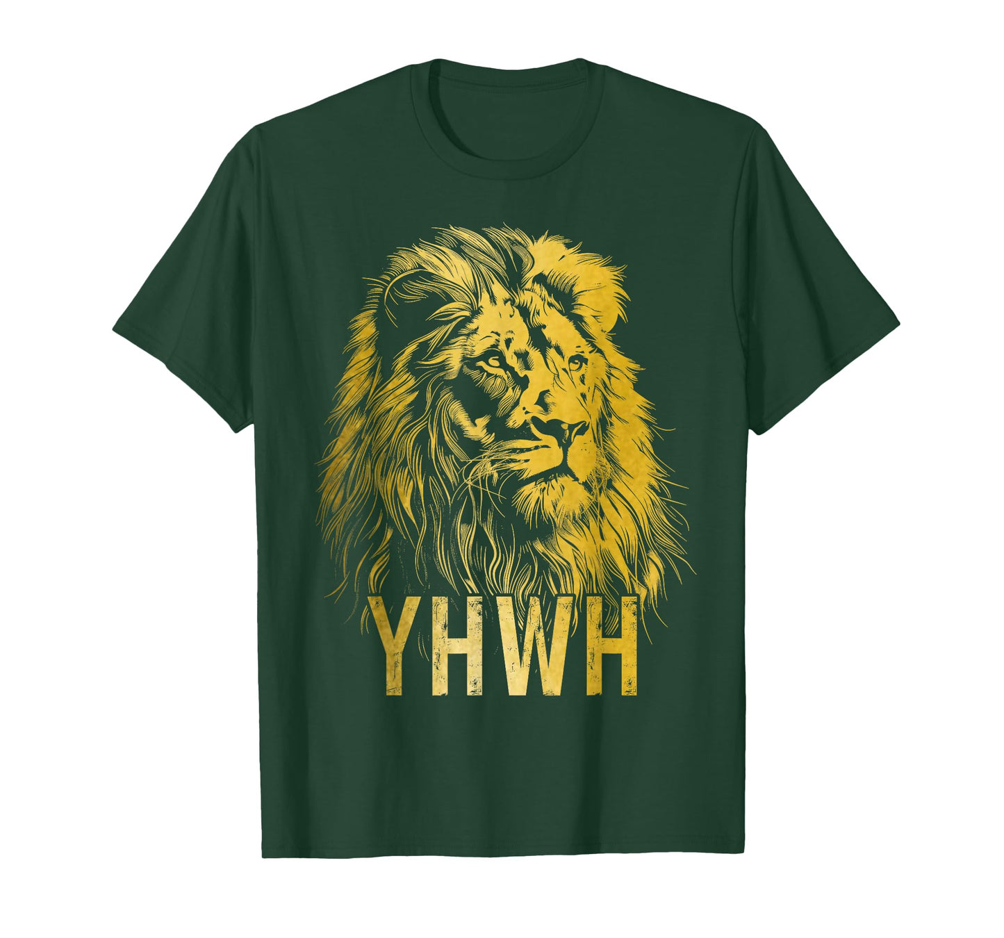 YHWH Hebrew Israelite Lion Of Judah Tribe Jew Jewish Yahweh T-Shirt