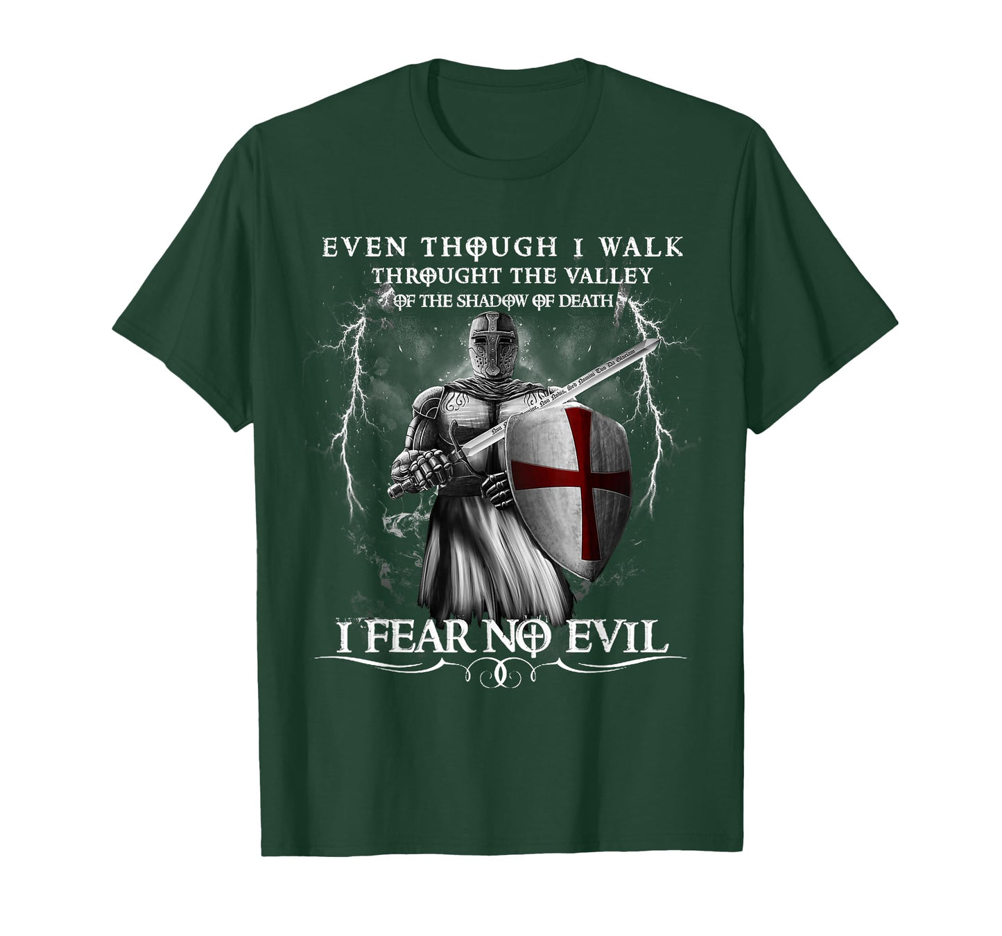 Knight Templar I Am A Child Of God A Warrior Of Christ T-Shirt