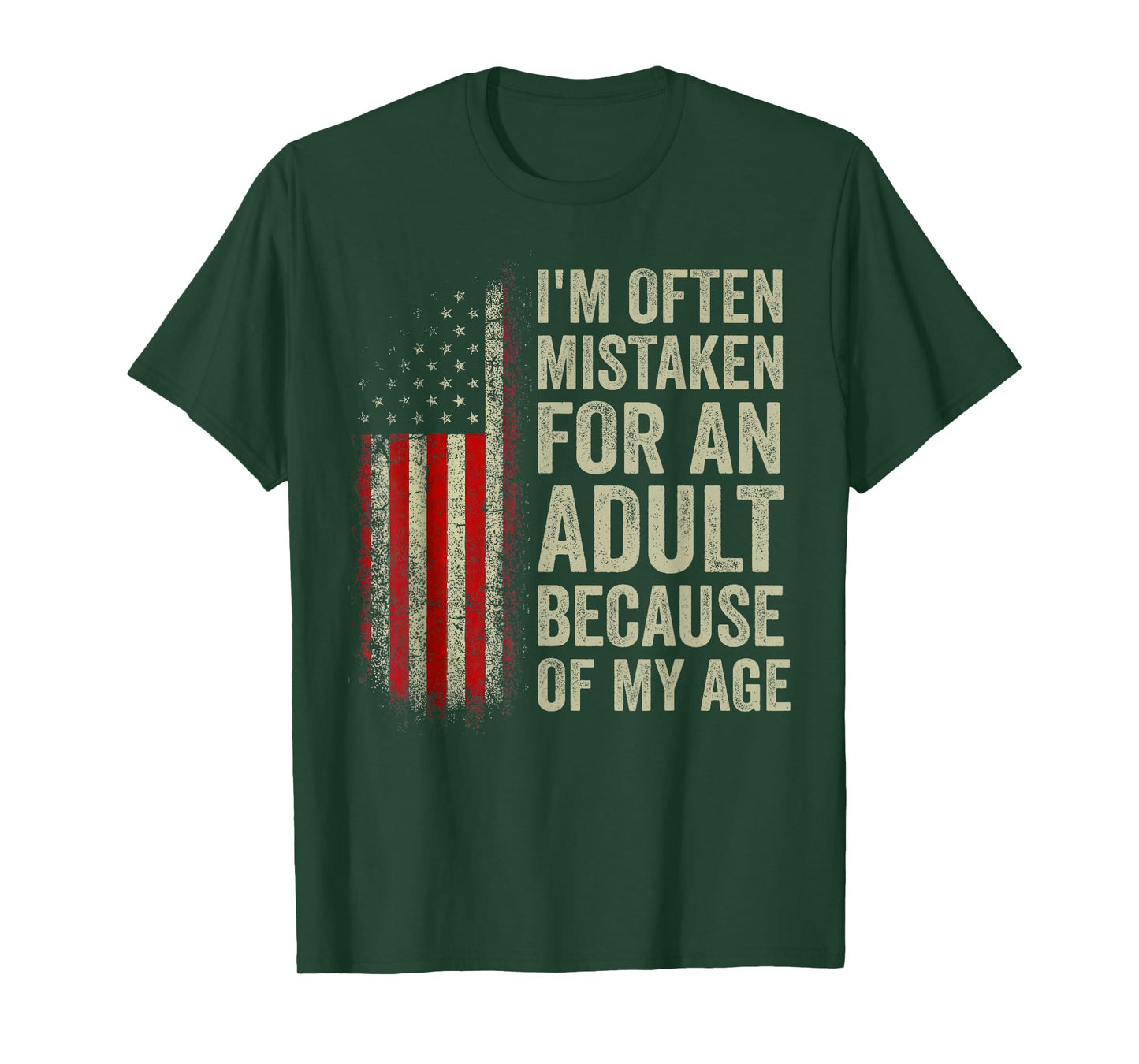 I'm Often Mistaken for an Adult Because of My Age Funny T-Shirt