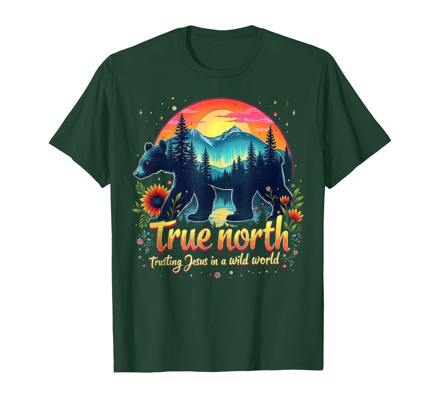 True North Trusting Jesus In A Wild World VBS 2025 T-Shirt